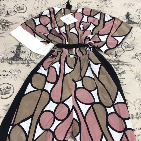 DVF Diane von Furstenberg Foye Belted Jumpsuit - Picture 10 of 11